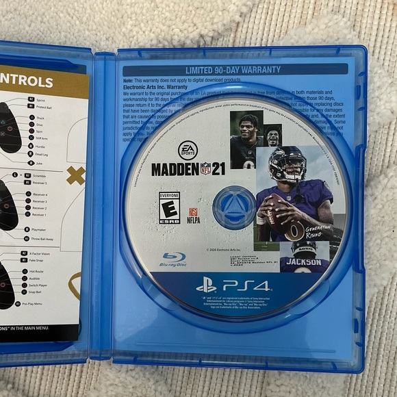 Used Madden 21 PS4 And Madden 22 PS5 - Picture 2 of 3